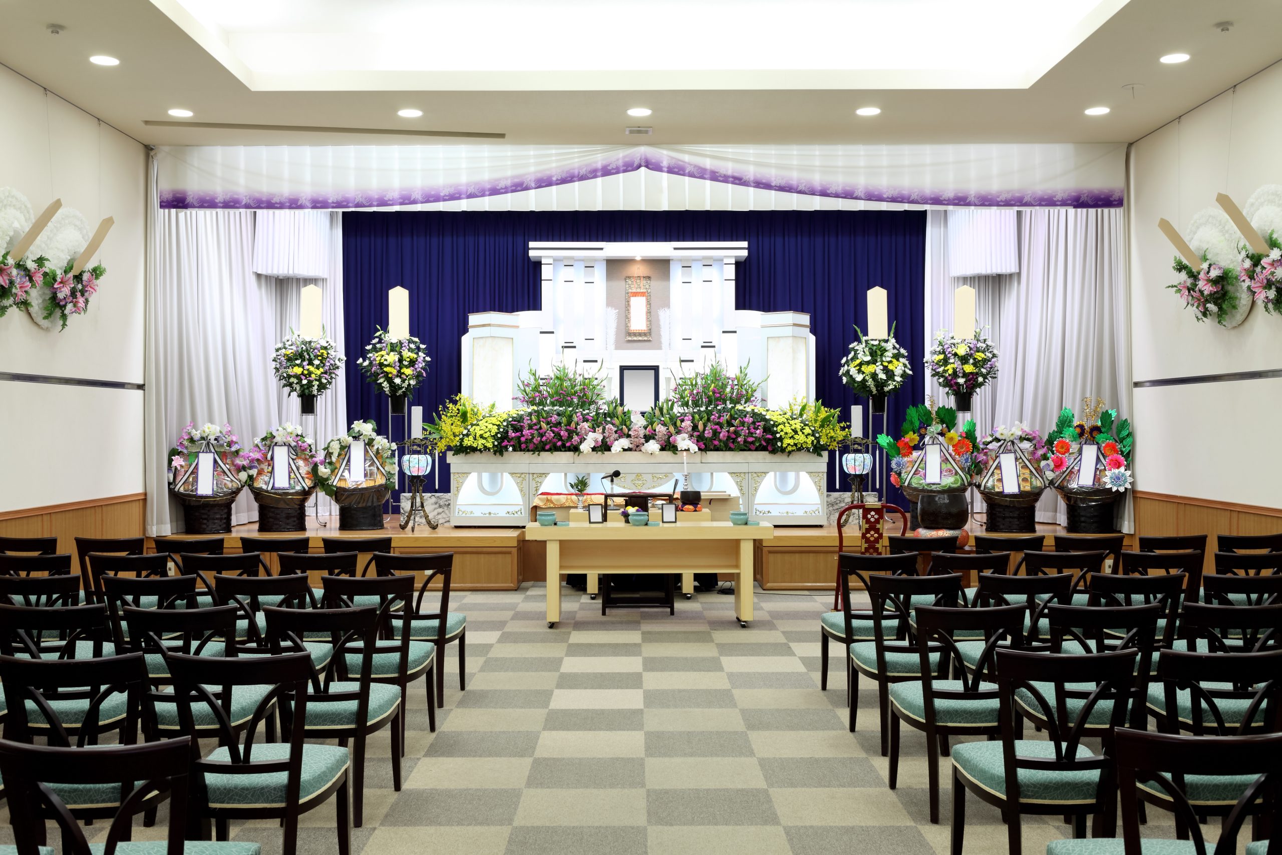 Funeral scene